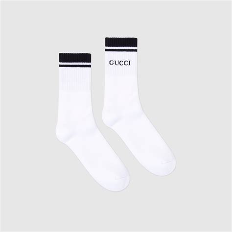 mens gucci socks cheap|White Cotton Gucci Socks .